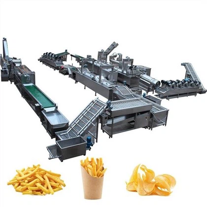 Automatisk produktionslinje for frosne pommes frites