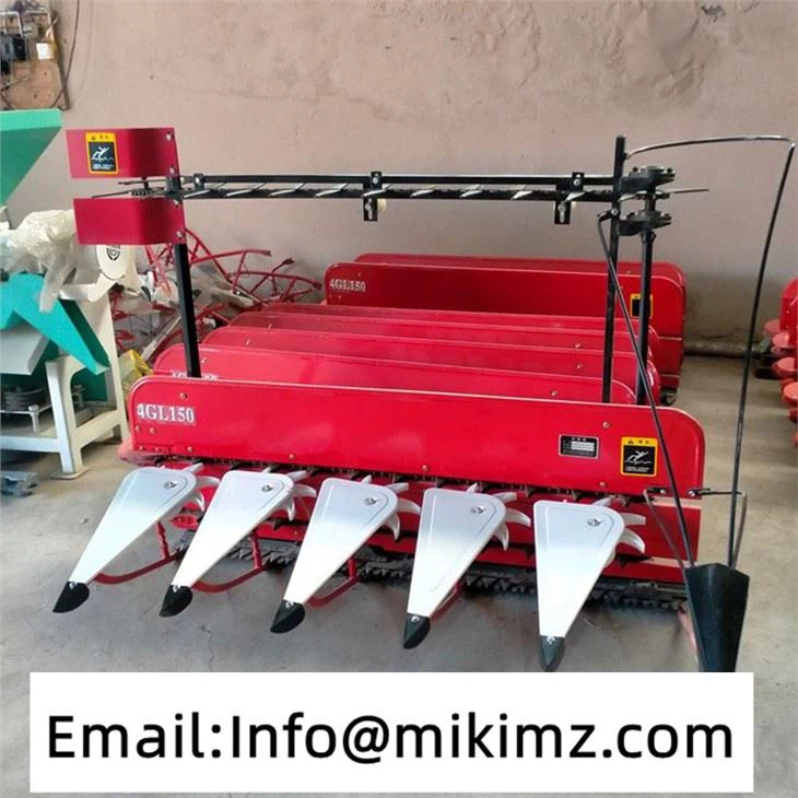 Mini mejetærsker majshøstmaskine