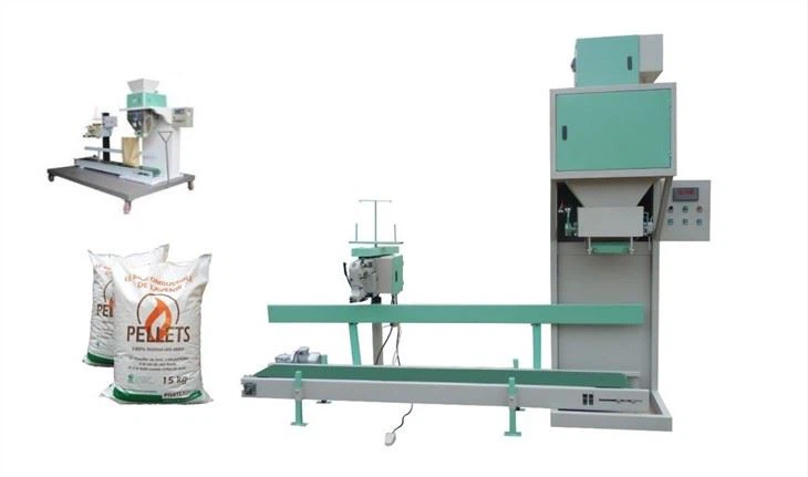 Pellet Feed Sack Packing Bagging Machine