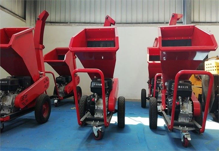 Wood Branch Log Chipping Shredder