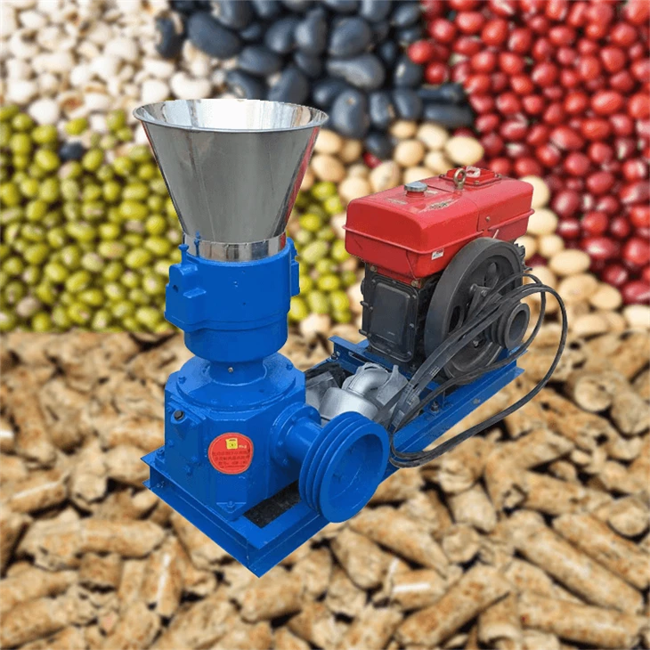 Compact Small Animal Feed Pellet Machine