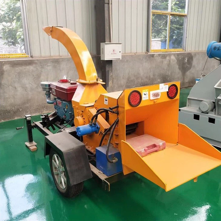 Wood Chipper Shredder Machine For Agricultural Work