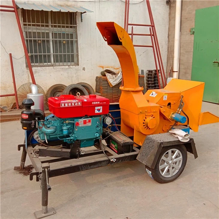Wood Chipper Shredder Machine For Agricultural Work
