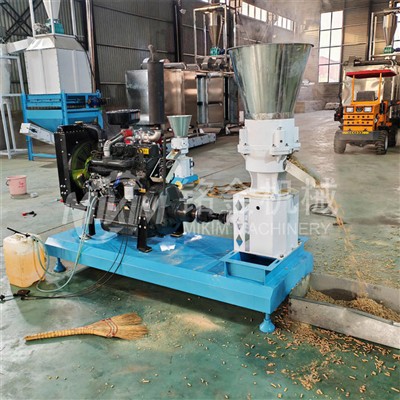 Betjening og brug af foderpillemaskine