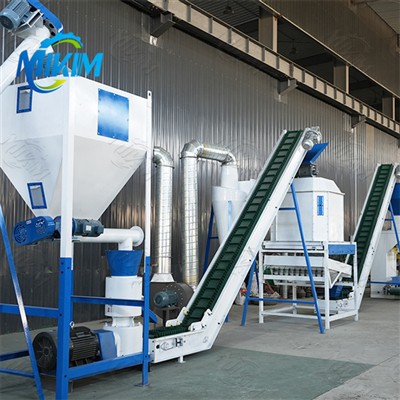 Feed production line
